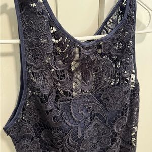 NWT Navy Adrianna Papell Dress